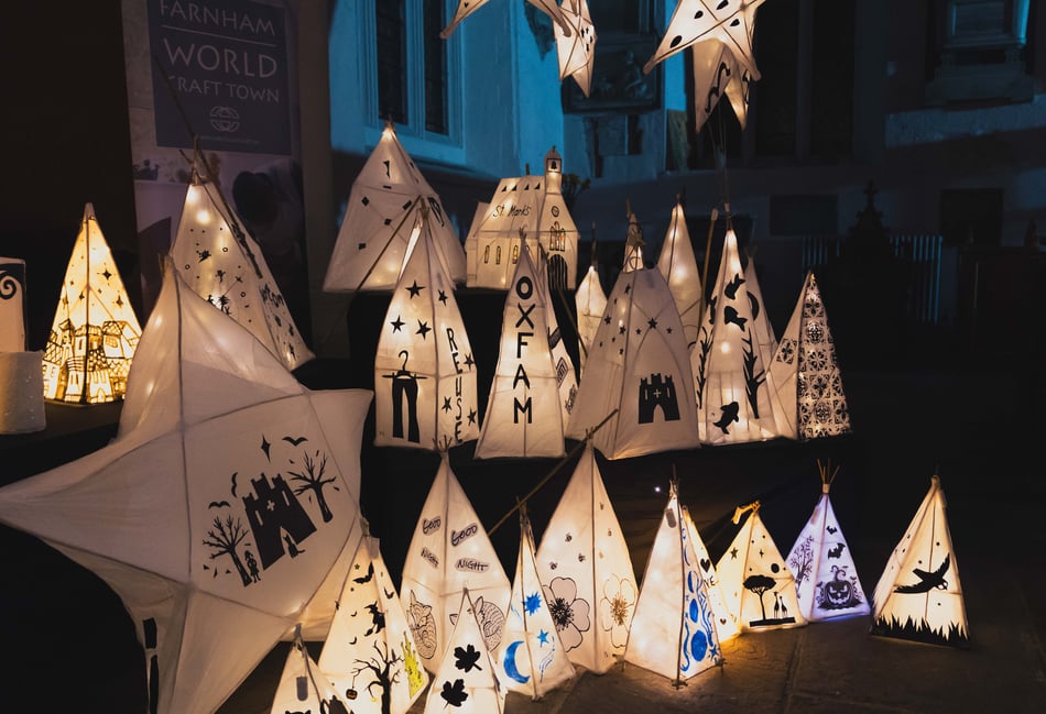 <p>Last year’s Farnham Craft month culminated in the Lantern Festival. (Photo by Seamus Flanagan)</p>